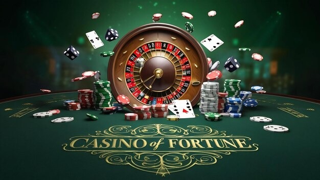 gboslot poker table interface showing player seating, community cards, and betting controls